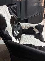 Montis Charly Koe Stoel - Zo Goed Als Nieuw, Huis en Inrichting, Stoelen, Ophalen, ., Zwart, Leer