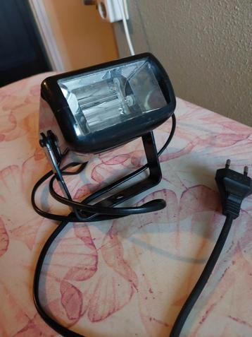Stroboscoop lamp/disco met bijbehorende lamp beschikbaar voor biedingen