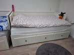 Bed met opbergruimte 120x200. Meerdere maten mogelijk, 70 tot 85 cm, Ophalen of Verzenden, Zo goed als nieuw, Matras
