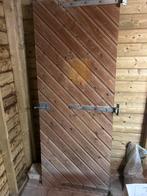 Houten Schuttingdeur 2100x830mm, Gebruikt, 80 tot 100 cm, Ophalen of Verzenden, Buitendeur