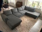 Donkergrijze U-bank / Zitbank - Per Direct Beschikbaar!, Huis en Inrichting, 250 tot 300 cm, Gebruikt, 125 tot 150 cm, Hoekbank
