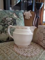 Brocante Grote Kan Society Ceramique ** Mimosa **, Antiek en Kunst, Antiek | Servies los, Ophalen of Verzenden
