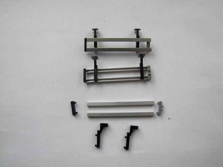 Tekno aluminium open zijafscherming {fietsenvangers}, Hobby en Vrije tijd, Modelauto's | 1:50, Zo goed als nieuw, Bus of Vrachtwagen