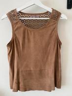 Ibana suede top mt 38, Kleding | Dames, Ophalen of Verzenden, Zo goed als nieuw, Maat 38/40 (M), Zonder mouw