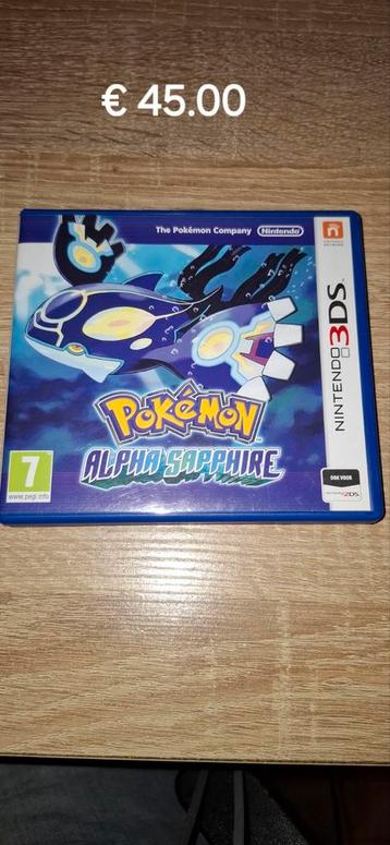 Pokemon alpha sapphire nintendo 3ds spel beschikbaar voor biedingen