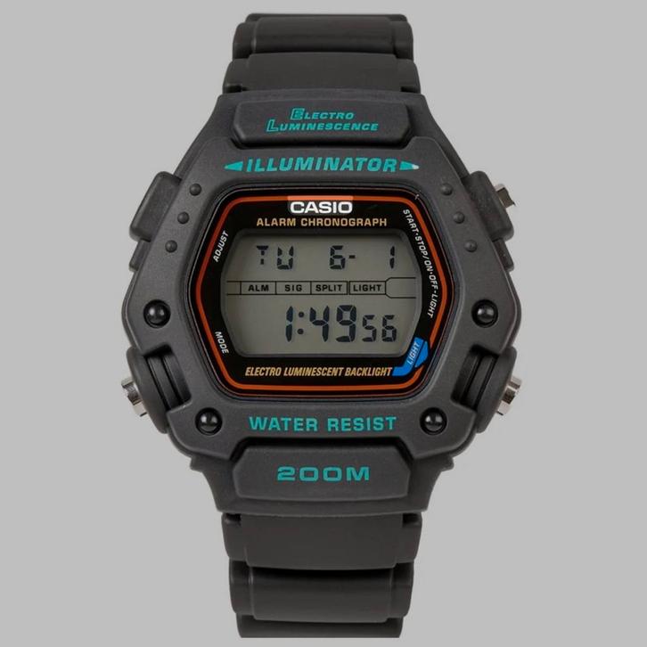 CASIO DW-290-1VS - Nieuw & Ongedragen!, Sieraden, Tassen en Uiterlijk, Horloges | Heren, Zo goed als nieuw, Polshorloge, Casio