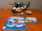 Lego 7738 - City - Coast Guard Helicopter & Life Raft, Ophalen of Verzenden, Zo goed als nieuw, Complete set, Lego