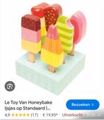 Houten speelgoed 3x;  ijsjes, wafels, pizza, Kinderen en Baby's, Speelgoed | Houten speelgoed, Ophalen of Verzenden, Zo goed als nieuw