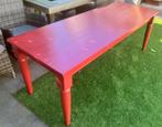 Geverfde grenen tafel., Ophalen, Gebruikt