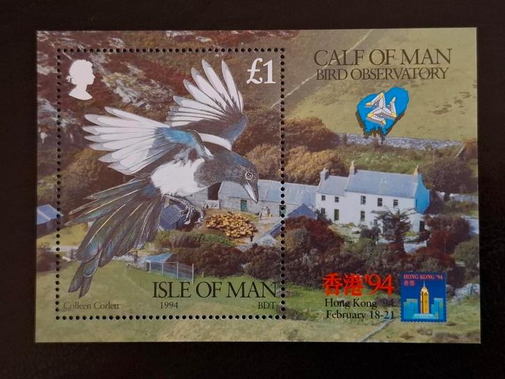 Man 1994 Vogel, Postzegels en Munten, Postzegels | Europa | UK, Postfris, Ophalen of Verzenden