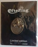 Efteling pin op kaartje schatkamer van de sprookjes., Ophalen, Zo goed als nieuw, Button of Speldje