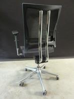 Professionele ergonomische bureaustoel zwart / chroom, Gebruikt, Zwart, Nb, Nb