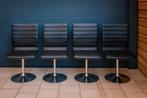 Set van 4 Zwarte Design Stoelen, Huis en Inrichting, Stoelen, Ophalen