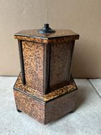 Art Deco Sigaren Carrousel /Muziekdoos Wortelhout 1920, Ophalen of Verzenden