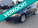 Volvo V70 2.4 D5 Summum, Euro 5, Gebruikt, Blauw, Leder en Stof