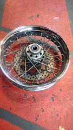 voorwiel (rim) velg rond  16 inch chroom gebruikt, Motoren, Niet ingevuld, Gebruikt, Niet ingevuld, Ophalen of Verzenden