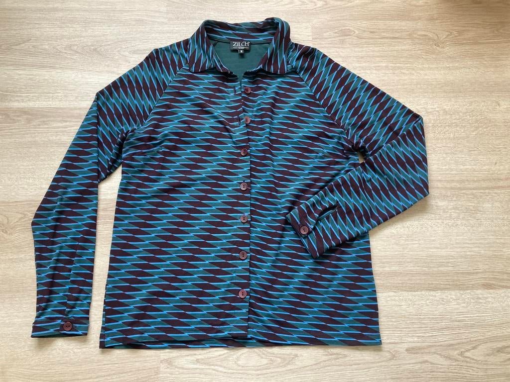 Zilch gestreepte blouse - Maat M, Ophalen of Verzenden, Zo goed als nieuw, Maat 38/40 (M), Blauw