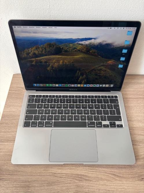 Apple MacBook Air 2020 Space Grey, Computers en Software, Apple Macbooks, Gebruikt, MacBook Air, 13 inch, Minder dan 2 Ghz, 256 GB