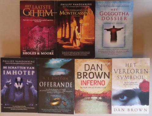 Stapel mystery thrillers; in 1 koop slechts € 6,00, Boeken, Thrillers, Gelezen, Nederland, Ophalen of Verzenden