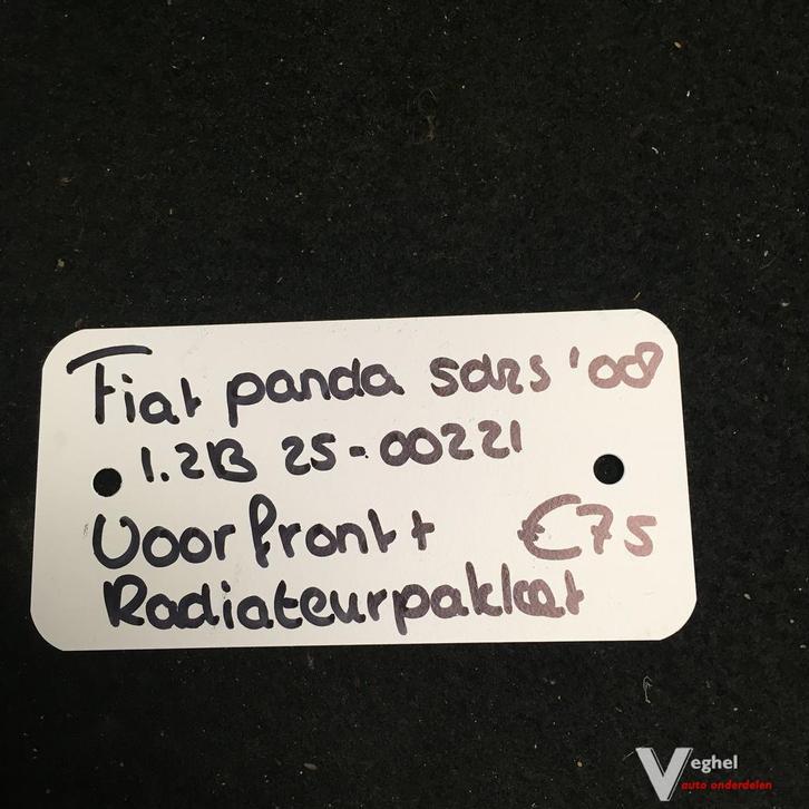 Fiat Panda 5drs 1.2 B 2008 2500221 Voorfront Radiateurpakket, Auto-onderdelen, Motor en Toebehoren, Gebruikt, Ophalen