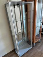 Vitrinekast grijs, Huis en Inrichting, Ophalen, Gebruikt, 25 tot 50 cm, 50 tot 100 cm