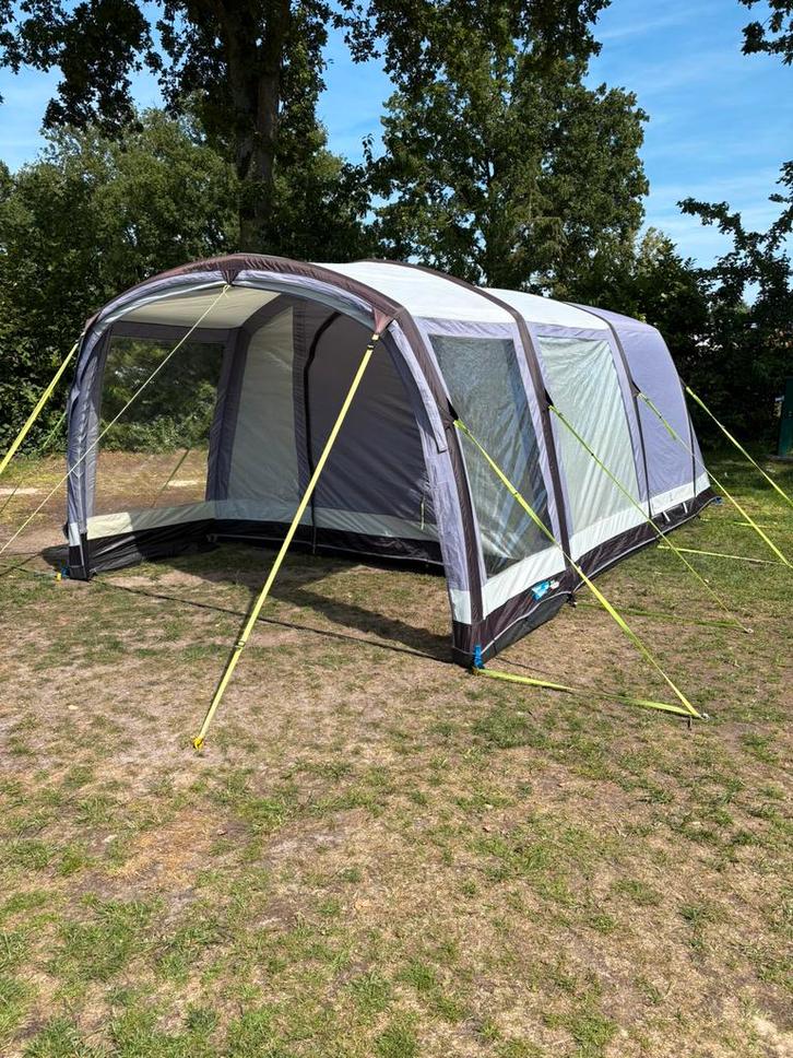 Kampa Hayling air 4 pro opblaasbare tent., Caravans en Kamperen, Tenten, Zo goed als nieuw, Ophalen