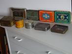 diversa tabaks blikken 9 stuks, Ophalen of Verzenden, Gebruikt, Tabaksdoos of Verpakking