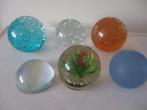 Glazen press papiers. 6 stuks, Ophalen, Gebruikt, Overige typen