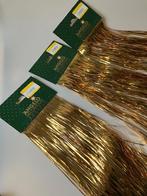 Lametta voor kerstboom - goud, Ophalen of Verzenden, Zo goed als nieuw