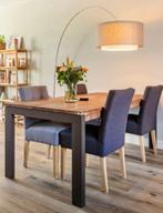 Houten eettafel 200 x 100 (uitschuifbaar tot 260 cm), Huis en Inrichting, Tafels | Eettafels, Ophalen, Gebruikt, 200 cm of meer