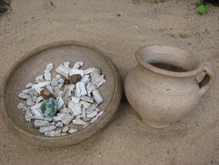 bodemvondst Nijmegen, romeins graf 2e-3e eeuw n.Chr, Antiek en Kunst, Antiek | Keramiek en Aardewerk, Ophalen of Verzenden