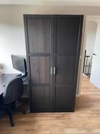 Pax kast & bureau - zwart hout, Gebruikt, 150 tot 200 cm, Overige houtsoorten, 50 tot 100 cm