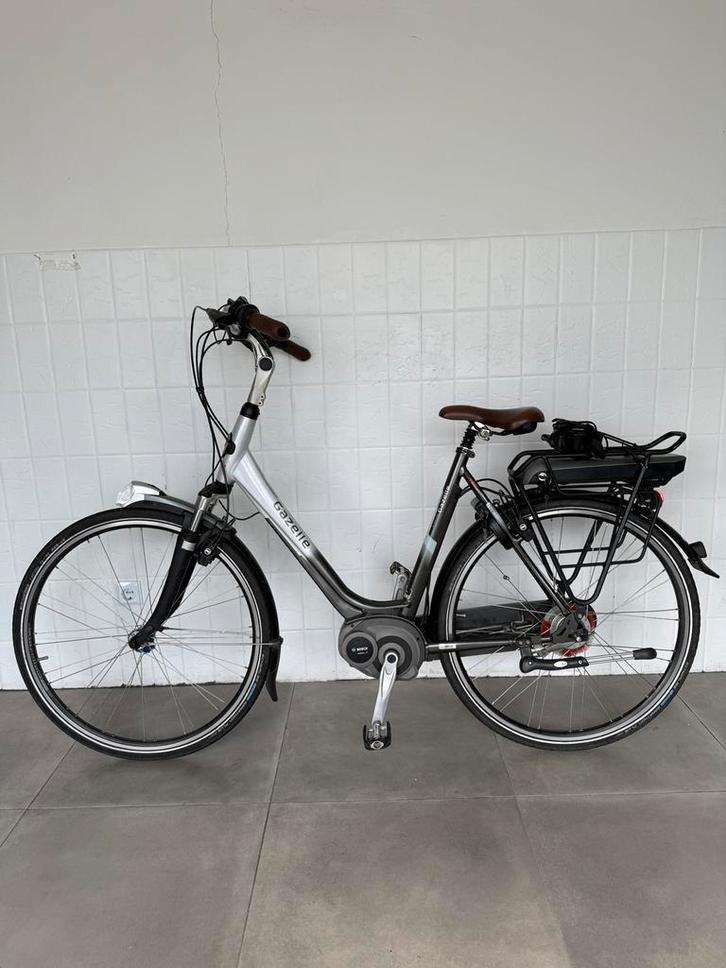Gazelle Bosch Middenmotor Elektrische fiets Ebike, Fietsen en Brommers, Fietsen | Dames | Damesfietsen, Zo goed als nieuw, Gazelle