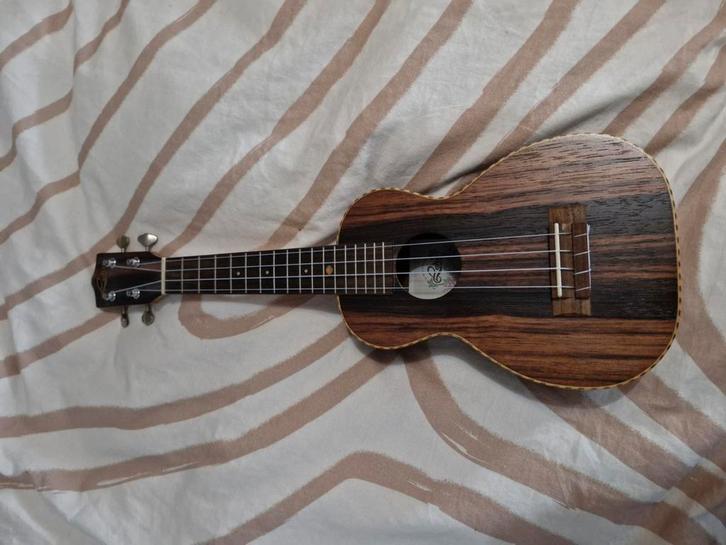 Ukelele met tas zgan, Muziek en Instrumenten, Snaarinstrumenten | Overige, Zo goed als nieuw, Ukelele, Ophalen
