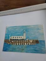 SCARBOROUGH. LIGHTHOUSE. - LESLIE  DEATON  1976, Ophalen of Verzenden, 1960 tot 1980