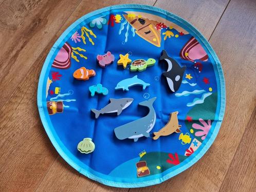 Houten zeedieren, Kinderen en Baby's, Speelgoed | Houten speelgoed, Nieuw, Overige typen, Ophalen of Verzenden