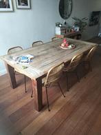 Rieten stoelen van de Xenos. In goed gebruikte toestand., Huis en Inrichting, Stoelen, Ophalen, Gebruikt, Bruin, Riet of Rotan