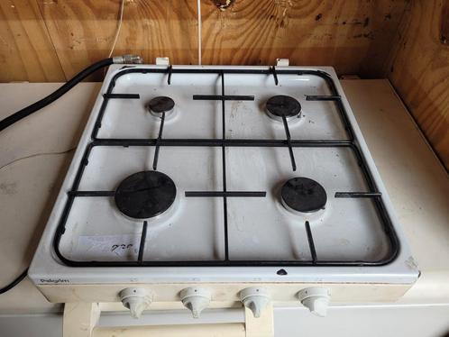 Pelgrim gasfornuis - 4 pits, Witgoed en Apparatuur, Fornuizen, Gebruikt, Vrijstaand, Gas, 4 kookzones, Minder dan 85 cm, 45 tot 60 cm