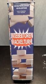 Wiebeltoren met 48 houten blokken., Ophalen of Verzenden, Zo goed als nieuw, Overige typen