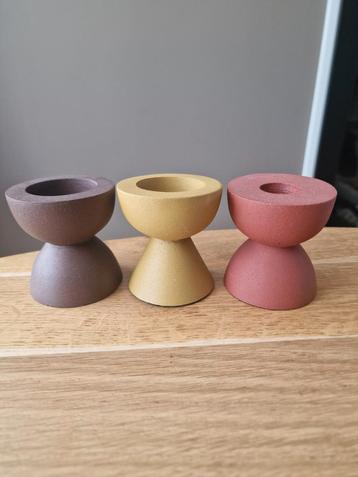 Bloomingville Kandelaars - Set van 3  beschikbaar voor biedingen