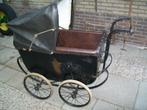 antiek curiosa zwarte kinderwagen hoog model 100 jaar oud, Antiek en Kunst, Ophalen