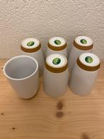 Campina Drinkbekers - Set van 6 - Zonder Breuk, Glas of Glazen, Ophalen of Verzenden, Zo goed als nieuw, Effen