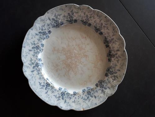 Ladas Bleu ronde schaal (onderbord, pannenkoekbord), Antiek en Kunst, Antiek | Servies los, Ophalen of Verzenden