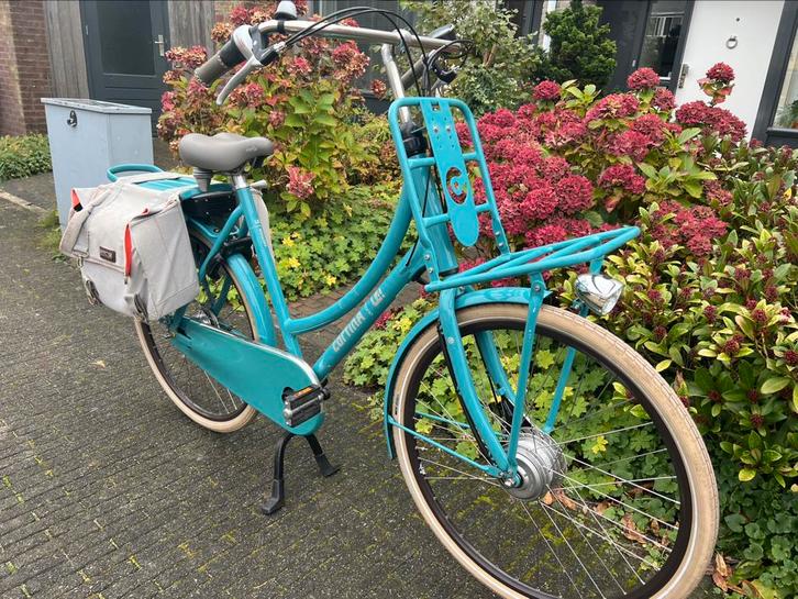 Cortina E-bike ECOMO TRANSPORT (omafiets), Fietsen en Brommers, Elektrische fietsen, Zo goed als nieuw, Ophalen
