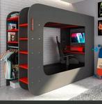 Cube Gaming hoogslaper 90x200, Ophalen, Zo goed als nieuw, Hoogslaper