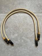 Van den Hul D-102 MKIII RCA Interlink - 55cm, Ophalen of Verzenden, Gebruikt, Minder dan 2 meter, Interlink-kabel