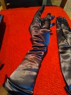 Vintage gala handschoenen, Ophalen of Verzenden, Zo goed als nieuw, Paars, Overige typen