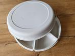 Tupperware verdeelschaal, Ophalen of Verzenden, Zo goed als nieuw, Crème, Schaal