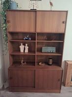 Prachtige Deense wandkast., Ophalen, Zo goed als nieuw, Minder dan 150 cm, 150 tot 200 cm