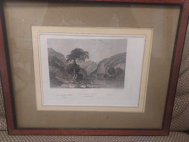 Griekenland Grand Tour prenten 7x, Antiek en Kunst, Kunst | Etsen en Gravures, Ophalen of Verzenden